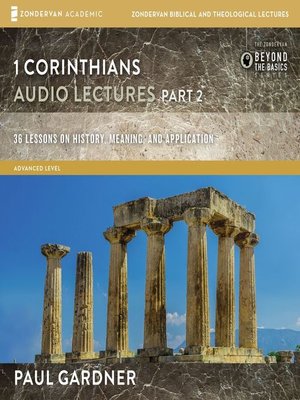 cover image of 1 Corinthians, Audio Lectures, Part 2